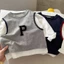 Hai mẫu áo thun dài tay cotton nguyên chất cho bé trai và bé gái, áo phối màu mới cho trẻ em