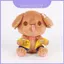Búp bê sang trọng mềm mại Inugami Korone với sợi Polyester cho trẻ em và những người yêu thích đồ chơi sang trọng