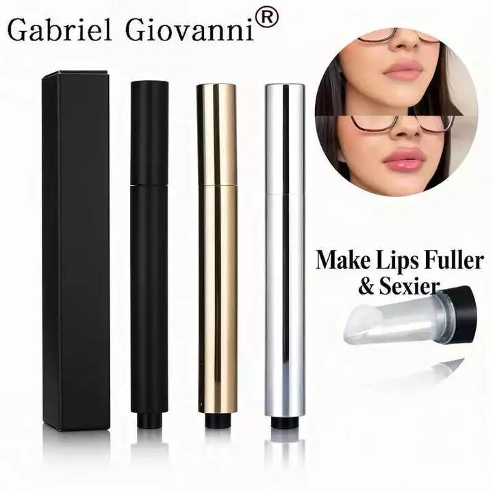 Không có logo Neutral Lip Plumper Lip Gloss Dưỡng ẩm Lip Gloss Water Gloss Glass Lip Oil Lip Plumper