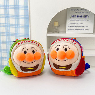 Ba lô Anpanman Kids có họa tiết hoạt hình và chất liệu thoáng khí để sử dụng hàng ngày