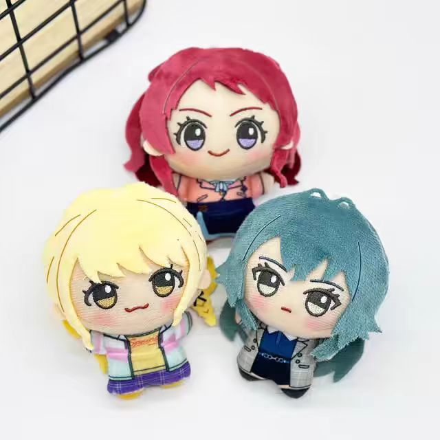 Gakuen Idolmster Hanami Saki Temari Fujita Nhân Vật Trò Chơi Sang Trọng Đồ Chơi Mặt Dây Chuyền Trẻ Em Để Chơi