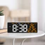 Đồng hồ báo thức kỹ thuật số hiện đại có màn hình Led và nguồn Usb cho phòng ngủ hoặc trang trí văn phòng