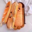 Hình dạng Hộp đựng bút chì bánh mì nướng sáng tạo cho bé gái và bé trai với chất liệu sang trọng Người tổ chức Văn phòng phẩm trẻ em