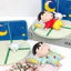 Shinchan Crayon Sleepy Shin Pvc Hình có hộp trưng bày để sưu tập