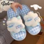 Dép vải lanh cho chó Sanrio Jade cho tất cả các mùa Giày đi trong nhà bằng vải cotton và vải