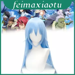 Thời Gian Tôi Được Tái Sinh Như Một Slime Cosplay Tóc Giả Với Nhiệt Độ Cao Lông Tơ Cho Người Hâm Mộ Và Cosplay