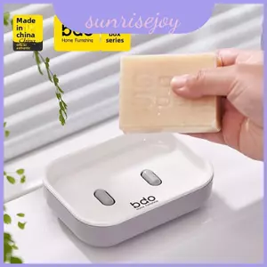 Dụng cụ sắp xếp tường treo xà phòng có chất liệu thú cưng và trang trí phòng tắm thoát nước cho