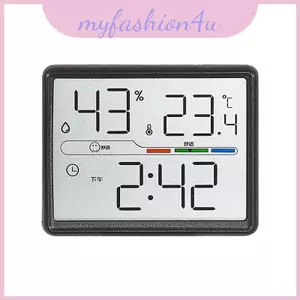 Đồng hồ nhỏ gọn Điện tử có lịch nhiệt độ và báo thức sống cho khu vực