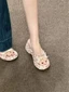 Dép đế hoa cho nữ, mặc mùa hè không mỏi chân, gót nhọn, to đẹp, sandal đẹp, sandal đế dày cho