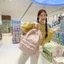 cặp học sinh mùa xuân, ba lô nữ, sao học sinh đa năng, ba lô nhật bản dung tích lớn dễ thương