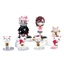 Dan Da Pvc Anime 2d Fortune Cat Model có trang trí và quà tặng cho người hâm mộ