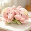 Búp bê sang trọng hoa sen thanh lịch cho gia đình hoặc trang trí sự kiện với vải mềm và biểu tượng may mắn