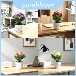 Blossom Green Cherry Plant Wavy Pot Scene Decor cho đám cưới và sử dụng ngoài trời