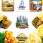 Nhãn dán từ tính lưu niệm Giropo Malaysia