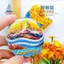 Bóng đá Argentina Golden Mountain Forest Nhãn dán từ tính Tủ lạnh Hàng hóa từ tính