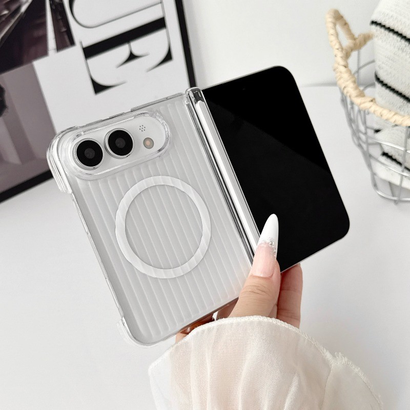 Ốp Lưng Từ Tính Cho iPhone Duo Ultra Slim Matte Trong Suốt Bản Lề Đôi ...