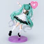 Miku Anime Hatsune Girl Pvc Model với chi tiết sưu tập dành cho người hâm mộ Trang trí bàn làm việc và
