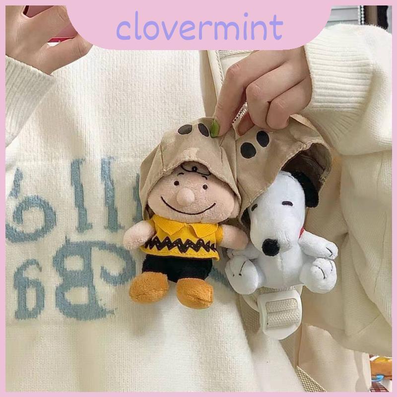 Móc khóa Snoopy Charlie Brown sang trọng có che mặt