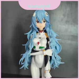 Girl Anime Evo Pvc Bức tượng để trang trí máy tính để bàn và người hâm mộ Anime
