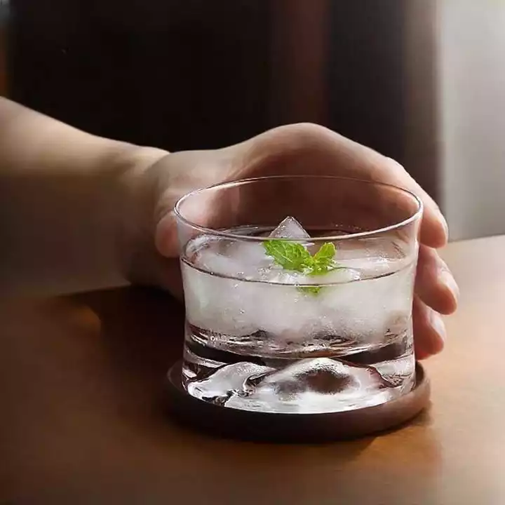 Thanh Bia Thủy Tinh Thủy Tinh Whisky Thủy Tinh Rượu Thủy Tinh Retro Hộ Gia Đình Eo Sáng Tạo Nước Thủy Tinh Tinh Tinh Thần Thủy Tinh
