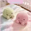 Móc khóa động vật sang trọng ngắn mềm Jeliycat có hình Macaron để trang trí văn phòng tại nhà