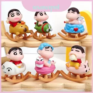 Shinchan Crayon Lắc Ghế Đồ Chơi Pvc Với Nhân Vật Hoạt Hình Để Trang Trí Máy Tính Để Bàn Và
