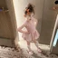Đầm bé gái mùa hè thời trang trẻ em mùa hè nụ váy bé gái mùa hè phong cách Hàn Quốc váy vest