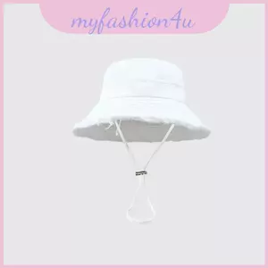 Mũ Fisher có viền bông giặt mùa hè có tấm che nắng để du lịch ngoài trời và chống nắng