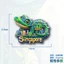 Nhãn dán từ tính cá sấu dễ thương Singapore Nhãn dán từ tính