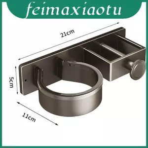 Kệ lưu trữ máy sấy treo tường thiết thực có keo và lỗ để sử dụng tại nhà