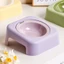 Macaron Giá Trị Cao UFO Mèo Bát Gốm Bát Thực Phẩm Cho Mèo Bát Cơm Sắt Khung Cổ Hỗ Trợ Giá Đỡ Cho Chó Bát Thức Ăn Cho Chó Bát Cho Chó