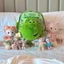 Mới Dễ Thương Ba Chiều Màu Xanh Lá Cây Huglong Ba Lô Phim Hoạt Hình Vui Ba Lô Thời Trang và Đa N
