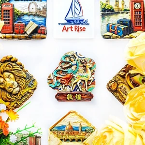 Miếng dán từ tính bay bức tranh tường Gansu Dunhuang