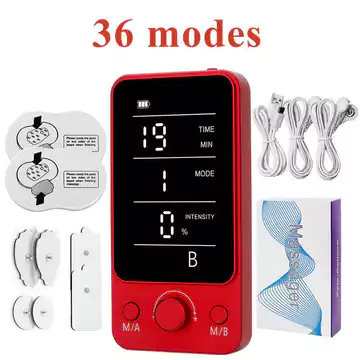 36 Chế Độ TENS Kinh Tuyến Vật Lý Trị Liệu Thiết Bị EMS Châm Cứu Châm Cứu Máy Mát Xa Kim Chỉ Miếng Dán Vai