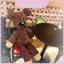 Đồ chơi nhồi bông Mr Bean Teddy có chất liệu tóc ngắn để trang trí phòng chơi và phòng ngủ
