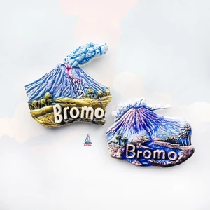 Trang chủ Núi lửa Indonesia Nam châm tủ lạnh ins Style Mô phỏng giá trị cao