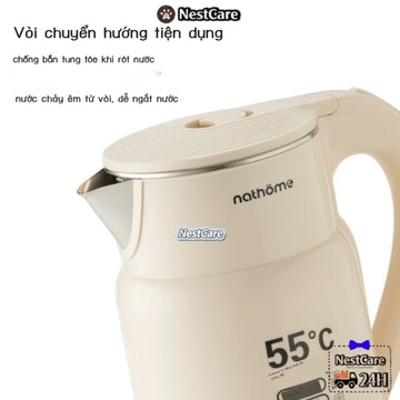 Ấm đun nước nóng ấm siêu tốc gia đình bền ấm siêu tốc ấm siêu tốc inox ấm siêu tốc tự động ngắt và