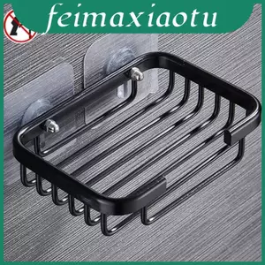 Giá đỡ xà phòng bằng nhôm hiện đại có mạng lưới thoát nước để tắm và tắm