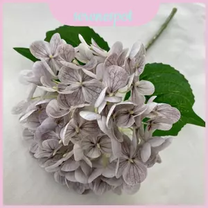 Hoa nhân tạo mềm bằng silicon Hydrangea để trang trí đám cưới Phông nền chụp ảnh và phát trực tiếp