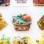 Nhãn dán từ tính hải sản trong giỏ biển Shandongway