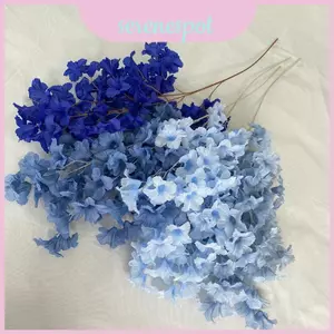 Chuông cưới còi với chi tiết hoa giả để trang trí tiệc Đồ trang trí nhà cửa và