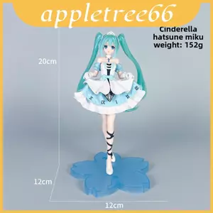 Mô hình Miku Hatsune Pvc có lắp ráp để trang trí và người hâm mộ Anime