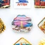 Nhãn dán từ tính Alpine Tianchi bên trong Mông Cổ