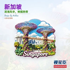 Nhãn dán từ tính siêu cây trong vườn ven biển Singapore