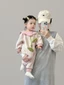 Jumpsuit mùa thu cho bé, bộ đồ bò dễ thương, quần áo mùa thu bé gái, phong cách mới, sành điệ