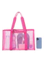 Túi Tote đi biển bằng vải Polyester cỡ lớn có thể mở và kỳ nghỉ bên trong cho túi