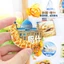 Nhãn dán từ tính bánh thành phố cổ Kash Tân Cương dễ thương