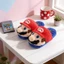 Dép đi trong nhà gia đình hoạt hình Yoshi Mario có đế đệm để thoải mái tại nhà