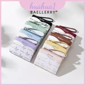 Ví phong cách nữ Baellerry có nhiều khe cắm thẻ và thêu hoa hàng ngày để mang theo