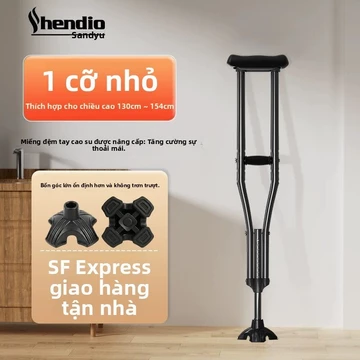 [Sandio] Nạng - Chống ngã, nách y tế dày dặn, bốn chân nhẹ dành cho thanh thiếu niên bị gãy xương, nạng chính hãng